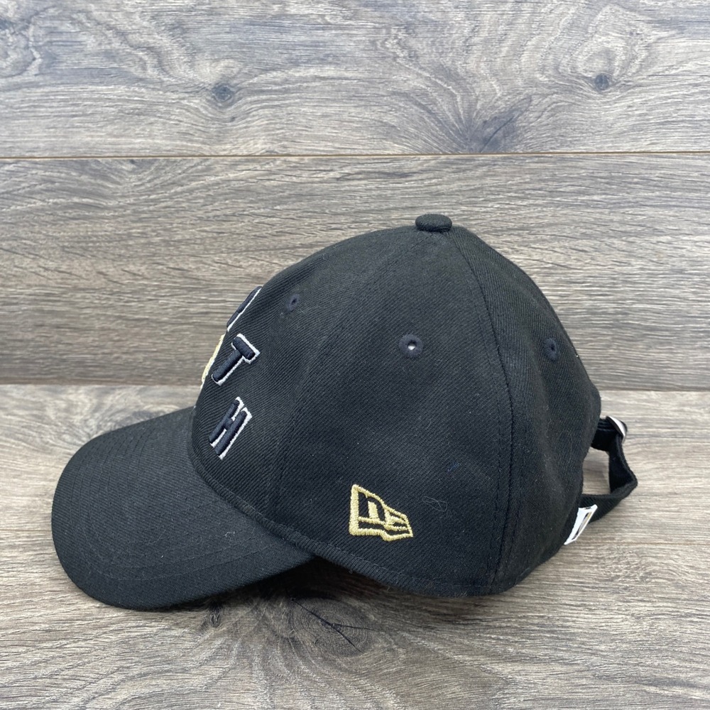 New Era Toronto Raptors Hat Women OSFA Black Gold We The North 9TWENTY Cap